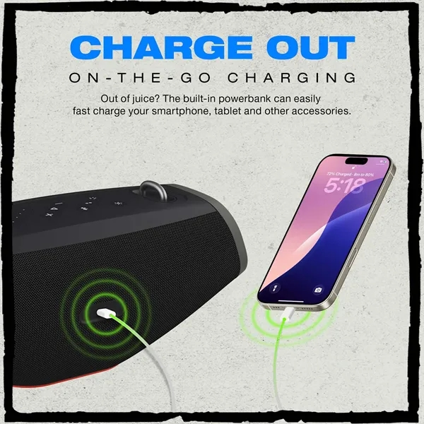 Skullcandy Barrel Mini Party Speaker - Skullcandy Barrel Mini Party Speaker - Image 5 of 11