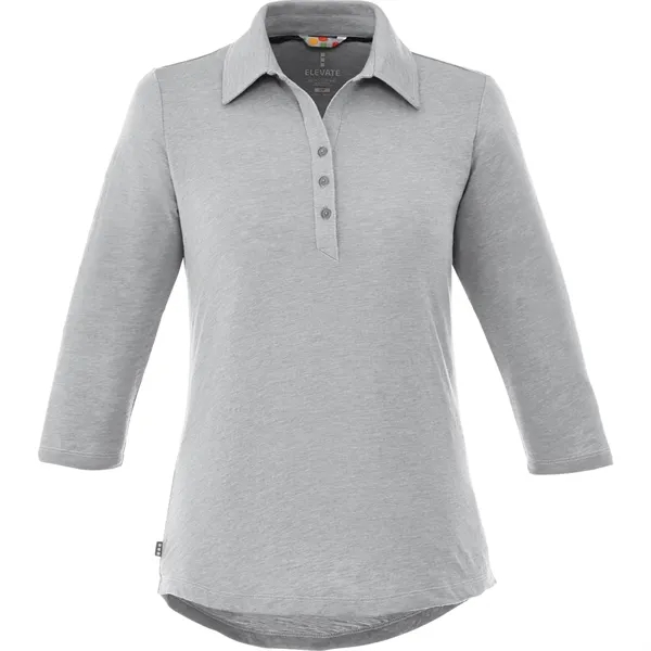 Women's TIPTON Three Qtr Slv Polo - Women's TIPTON Three Qtr Slv Polo - Image 3 of 12