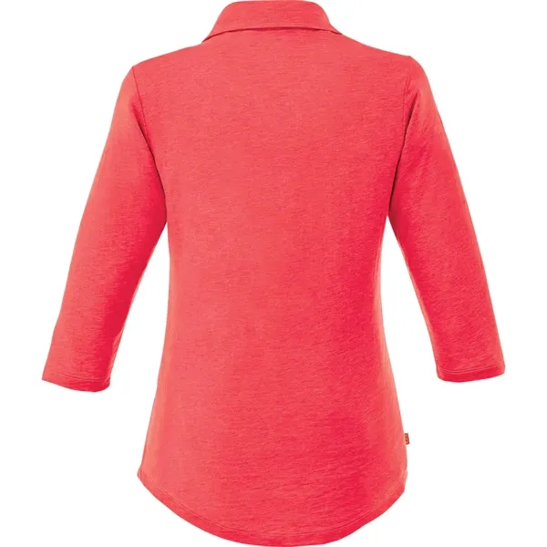 Women's TIPTON Three Qtr Slv Polo - Women's TIPTON Three Qtr Slv Polo - Image 8 of 12