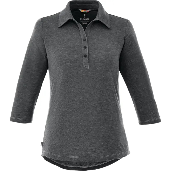 Women's TIPTON Three Qtr Slv Polo - Women's TIPTON Three Qtr Slv Polo - Image 9 of 12