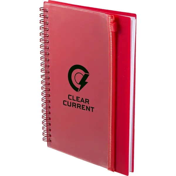 5.5" x 8.5" Spiral Notebook with Clear Pocket - 5.5" x 8.5" Spiral Notebook with Clear Pocket - Image 22 of 29
