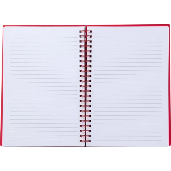 5.5" x 8.5" Spiral Notebook with Clear Pocket - 5.5" x 8.5" Spiral Notebook with Clear Pocket - Image 19 of 29