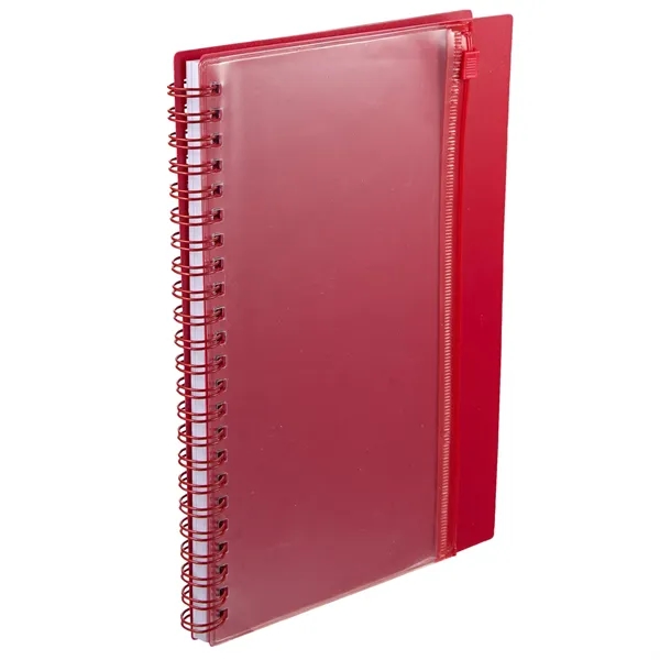 5.5" x 8.5" Spiral Notebook with Clear Pocket - 5.5" x 8.5" Spiral Notebook with Clear Pocket - Image 24 of 29