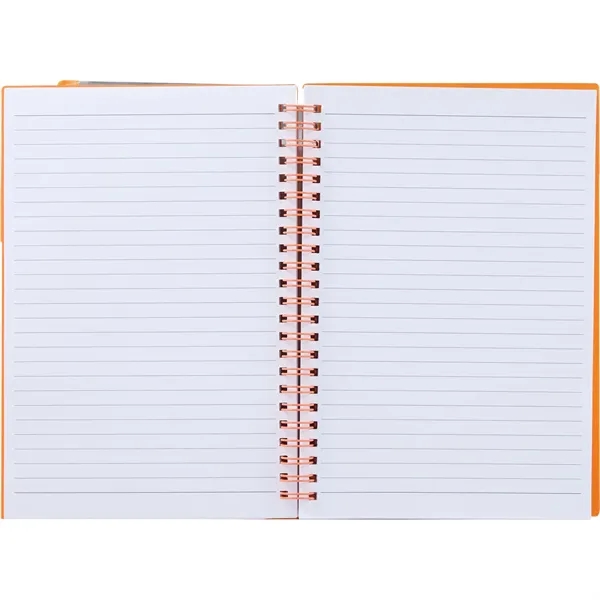 5.5" x 8.5" Spiral Notebook with Clear Pocket - 5.5" x 8.5" Spiral Notebook with Clear Pocket - Image 15 of 29