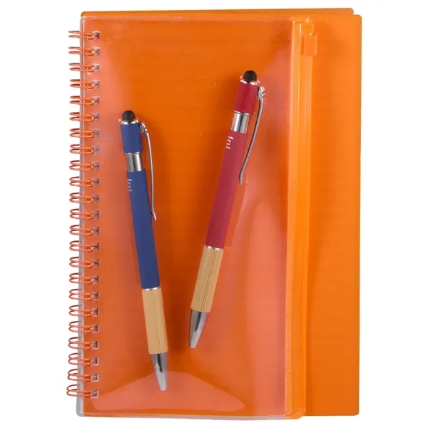 5.5" x 8.5" Spiral Notebook with Clear Pocket - 5.5" x 8.5" Spiral Notebook with Clear Pocket - Image 14 of 29