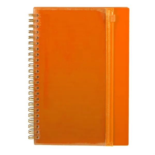 5.5" x 8.5" Spiral Notebook with Clear Pocket - 5.5" x 8.5" Spiral Notebook with Clear Pocket - Image 13 of 29