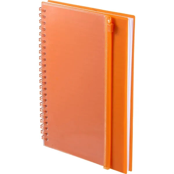 5.5" x 8.5" Spiral Notebook with Clear Pocket - 5.5" x 8.5" Spiral Notebook with Clear Pocket - Image 17 of 29