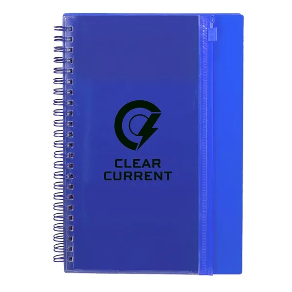 5.5" x 8.5" Spiral Notebook with Clear Pocket - 5.5" x 8.5" Spiral Notebook with Clear Pocket - Image 8 of 29