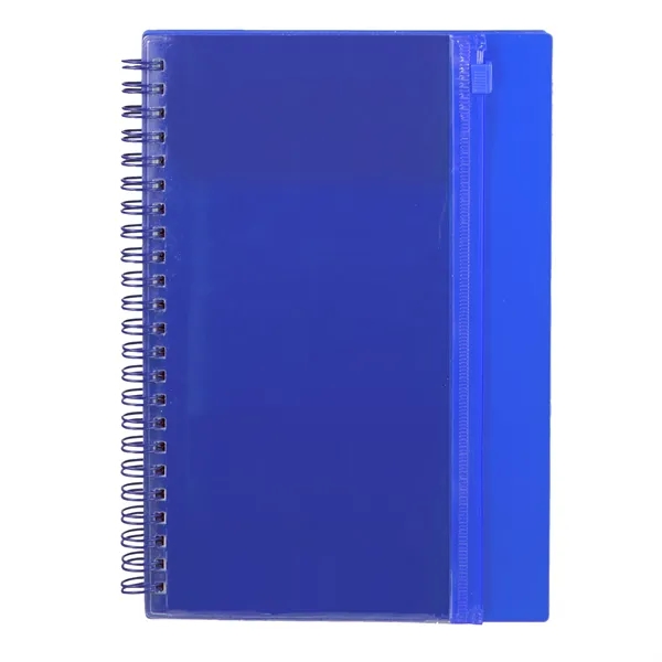 5.5" x 8.5" Spiral Notebook with Clear Pocket - 5.5" x 8.5" Spiral Notebook with Clear Pocket - Image 9 of 29