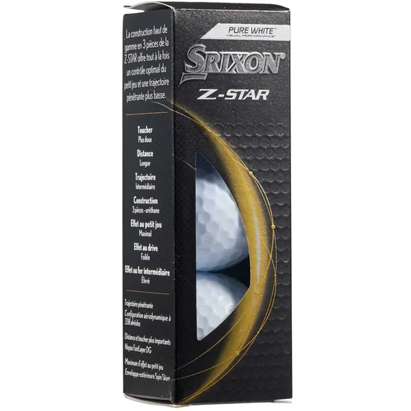 Srixon Z-STAR Golf Balls - 3 Pack - Srixon Z-STAR Golf Balls - 3 Pack - Image 2 of 6