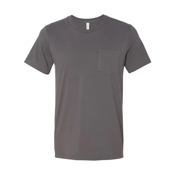 BELLA + CANVAS Men's Jersey Pocket Tee - BELLA + CANVAS Men's Jersey Pocket Tee - Image 1 of 42