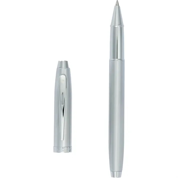 Sheaffer® 100 Brushed Chrome Roller Ball - Sheaffer® 100 Brushed Chrome Roller Ball - Image 2 of 3