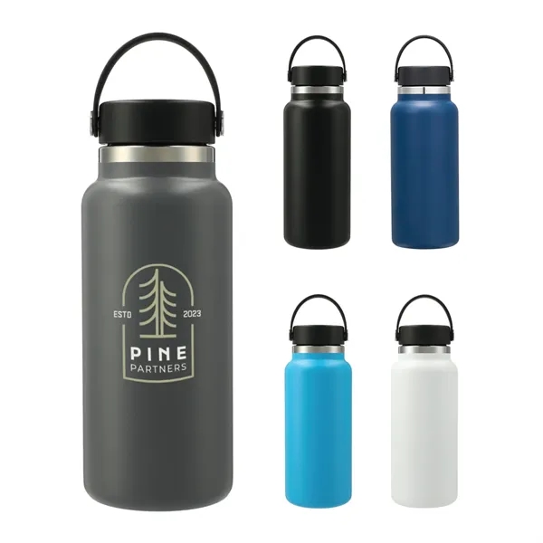 Hydro Flask® Wide Mouth With Flex Cap 32oz - Hydro Flask® Wide Mouth With Flex Cap 32oz - Image 29 of 46