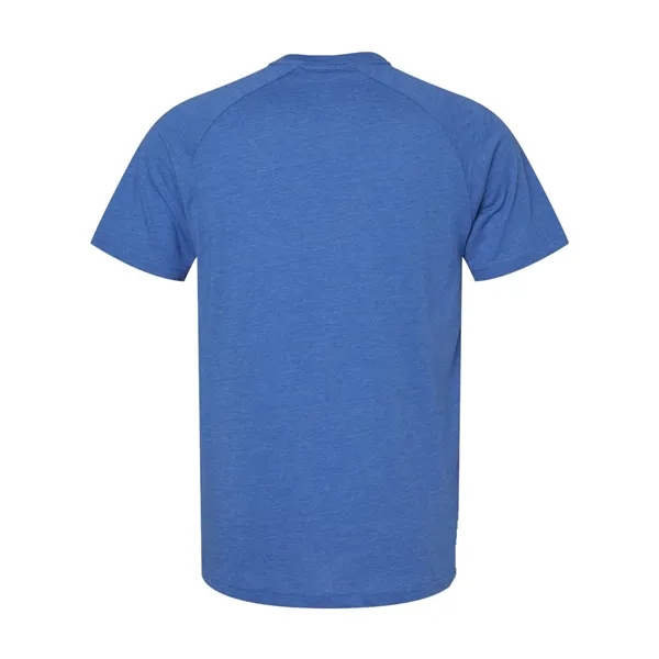 BELLA + CANVAS Men's Heather CVC Raglan Tee - BELLA + CANVAS Men's Heather CVC Raglan Tee - Image 16 of 20