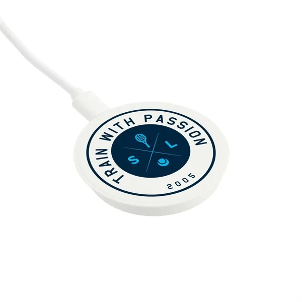 Recycled ABS MagClick™ Fast Wireless Charging Pad - Recycled ABS MagClick™ Fast Wireless Charging Pad - Image 2 of 7