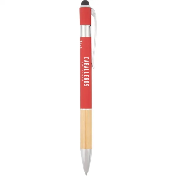 Bamboo rAL Soft Touch Ballpoint Stylus - Bamboo rAL Soft Touch Ballpoint Stylus - Image 4 of 5
