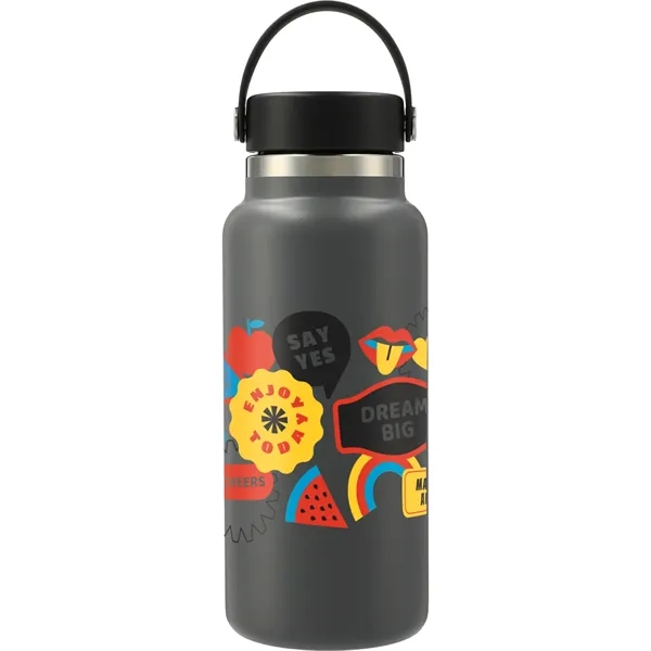 Custom Hydro Flask® Wide Mouth With Flex Cap 32oz