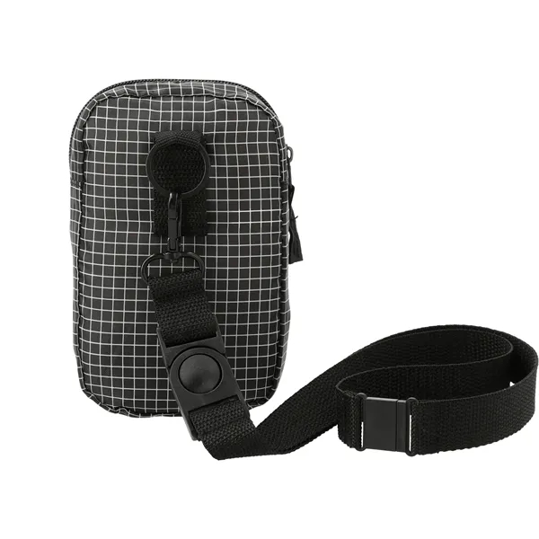 Grid Lanyard Phone Pouch - Grid Lanyard Phone Pouch - Image 6 of 6