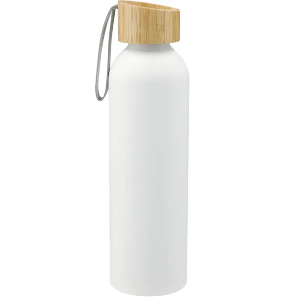 Ryze Aluminum Bottle 22 oz w/ FSC® 100% Bamboo Lid - Ryze Aluminum Bottle 22 oz w/ FSC® 100% Bamboo Lid - Image 2 of 11
