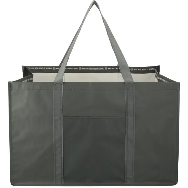 Recycled Woven Utility Tote - Recycled Woven Utility Tote - Image 1 of 8