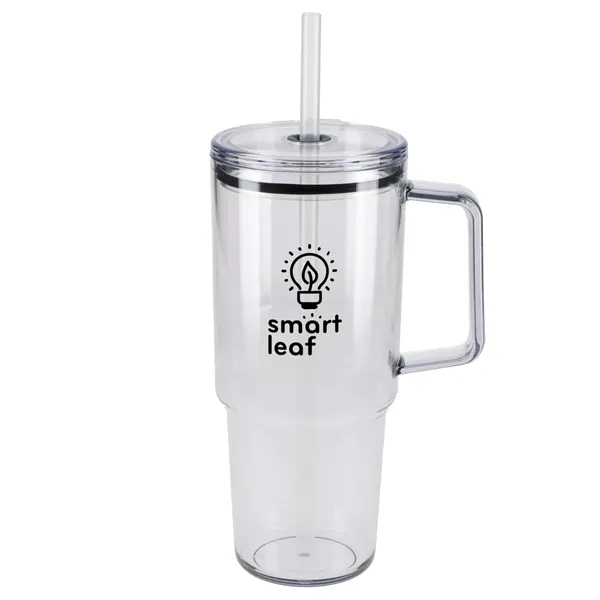 Lucien Recycled Acrylic Travel Mug 40oz - Lucien Recycled Acrylic Travel Mug 40oz - Image 9 of 24