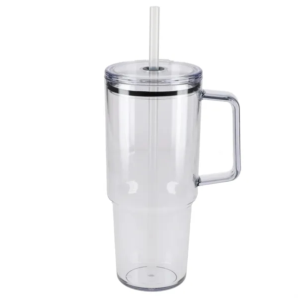 Lucien Recycled Acrylic Travel Mug 40oz - Lucien Recycled Acrylic Travel Mug 40oz - Image 11 of 24
