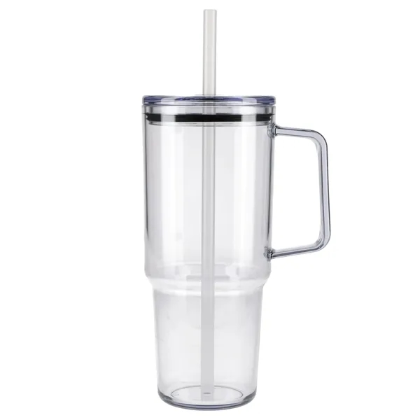 Lucien Recycled Acrylic Travel Mug 40oz - Lucien Recycled Acrylic Travel Mug 40oz - Image 10 of 24
