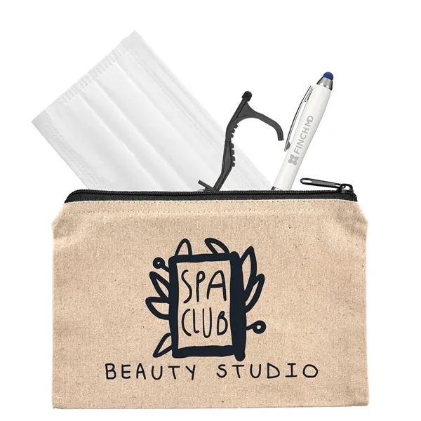8oz. Cotton Travel Pouch - 8oz. Cotton Travel Pouch - Image 1 of 4