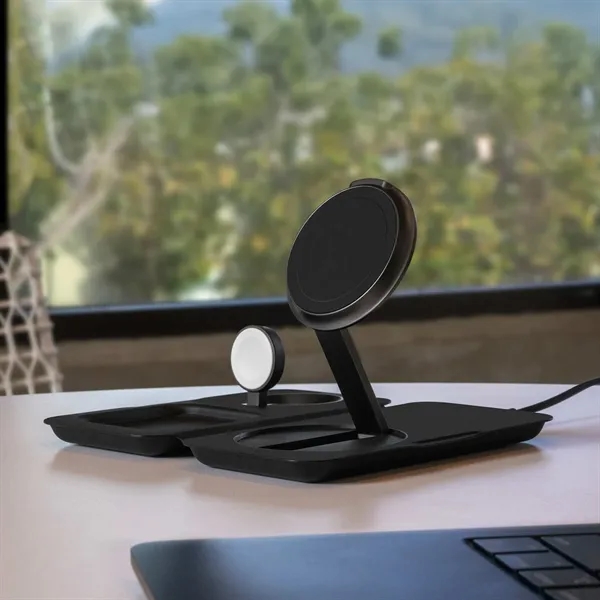 Nimble Fold 3-in-1 Wireless Charger - Nimble Fold 3-in-1 Wireless Charger - Image 10 of 23