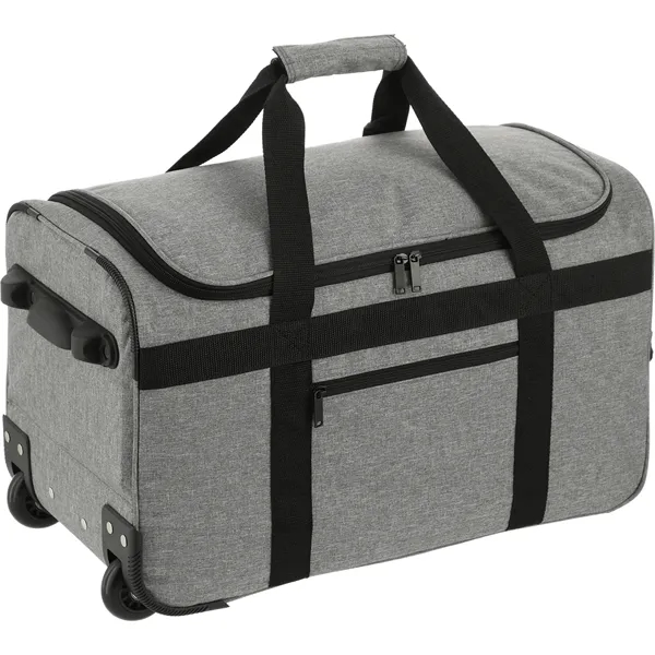 Graphite Recycled Wheeled Duffel - Graphite Recycled Wheeled Duffel - Image 9 of 9