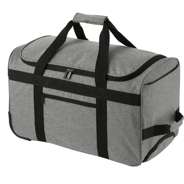 Graphite Recycled Wheeled Duffel - Graphite Recycled Wheeled Duffel - Image 5 of 9