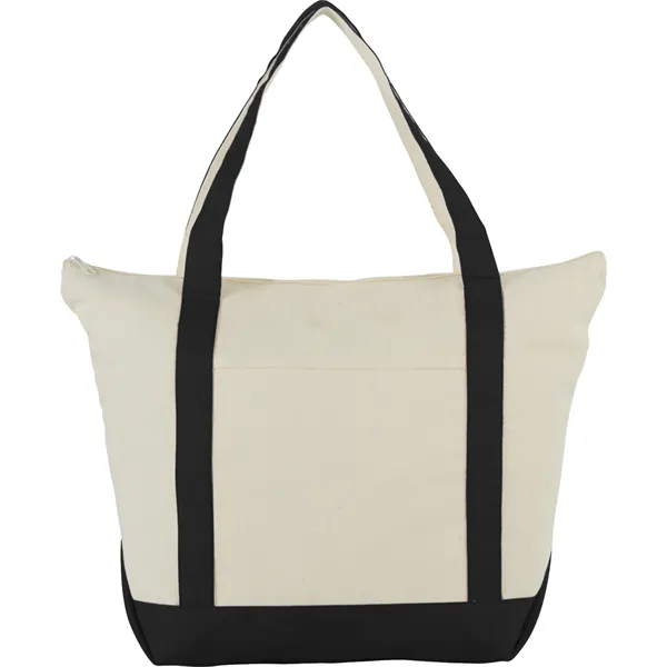 Classic 12oz Cotton Canvas Zippered Boat Tote - Classic 12oz Cotton Canvas Zippered Boat Tote - Image 1 of 1