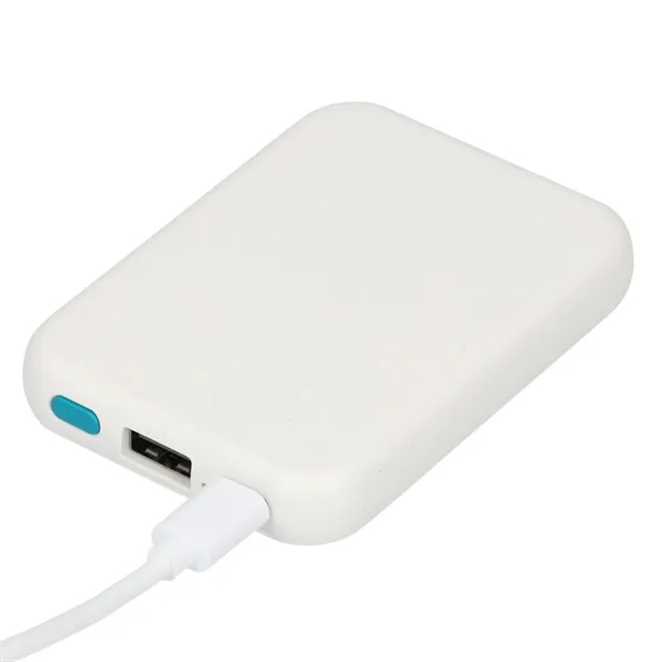 Recycled ABS 3000 mAh Wireless Power Bank - Recycled ABS 3000 mAh Wireless Power Bank - Image 6 of 11
