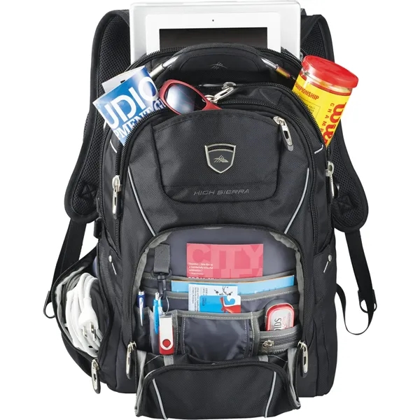 High Sierra Elite Fly-By 17" Computer Backpack - High Sierra Elite Fly-By 17" Computer Backpack - Image 5 of 10