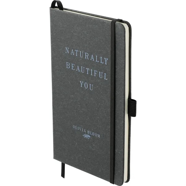 FSC® Mix 5.5" x 8.5" Recycled Leather Bound Journa