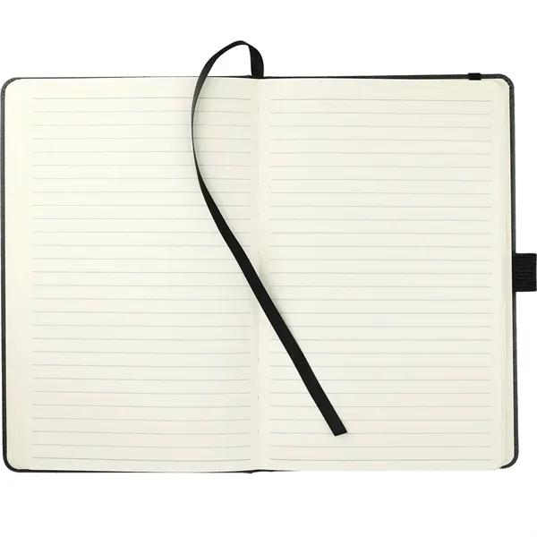 FSC® Mix 5.5" x 8.5" Recycled Leather Bound Journa