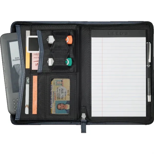 FSC® Mix Pedova™ Jr. Zippered Padfolio - FSC® Mix Pedova™ Jr. Zippered Padfolio - Image 6 of 10