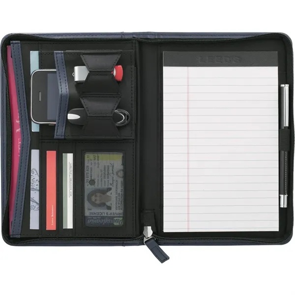 FSC® Mix Pedova™ Jr. Zippered Padfolio - FSC® Mix Pedova™ Jr. Zippered Padfolio - Image 7 of 10