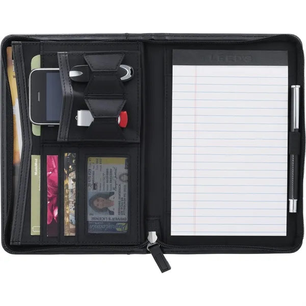 FSC® Mix Pedova™ Jr. Zippered Padfolio - FSC® Mix Pedova™ Jr. Zippered Padfolio - Image 10 of 10