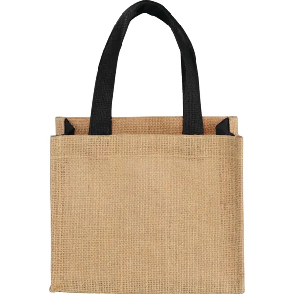 Mini Jute Gift Tote - Mini Jute Gift Tote - Image 1 of 3