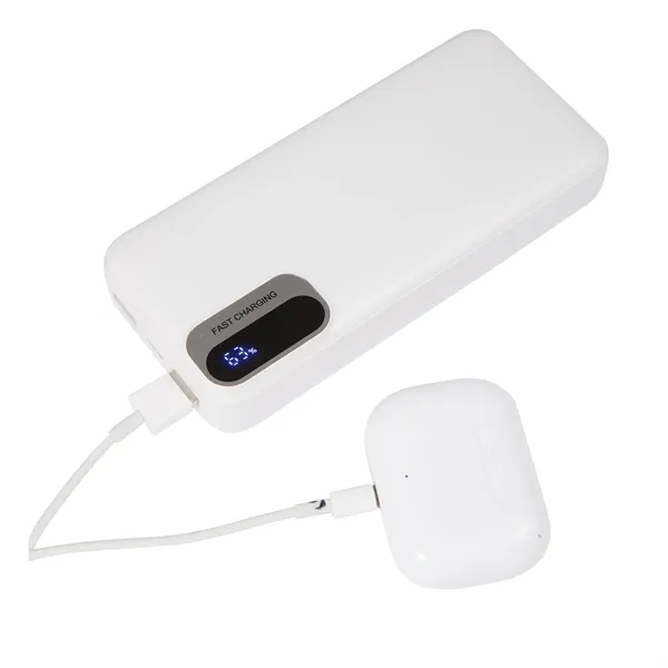 Laptop Power 20,000 mAh PD Power Bank with Cables - Laptop Power 20,000 mAh PD Power Bank with Cables - Image 6 of 10