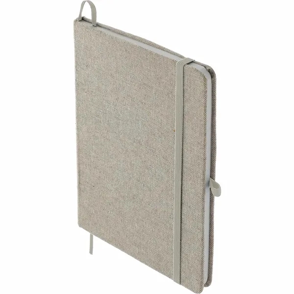 FSC® Mix 5" x 7" Recycled Cotton Bound Notebook - FSC® Mix 5" x 7" Recycled Cotton Bound Notebook - Image 11 of 13