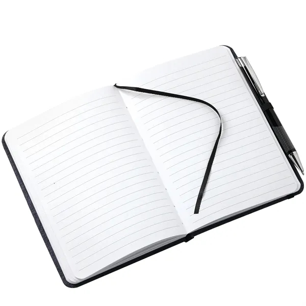 FSC® Mix 5" x 7" Heathered Bound Notebook - FSC® Mix 5" x 7" Heathered Bound Notebook - Image 6 of 7