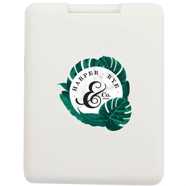 Rechargeable 100% RABS LED Compact Mirror - Rechargeable 100% RABS LED Compact Mirror - Image 6 of 15