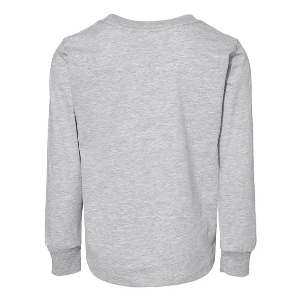 BELLA + CANVAS Toddler Jersey Long Sleeve Tee - BELLA + CANVAS Toddler Jersey Long Sleeve Tee - Image 2 of 14
