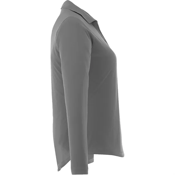 Women's Mori Long Sleeve Polo - Women's Mori Long Sleeve Polo - Image 6 of 36