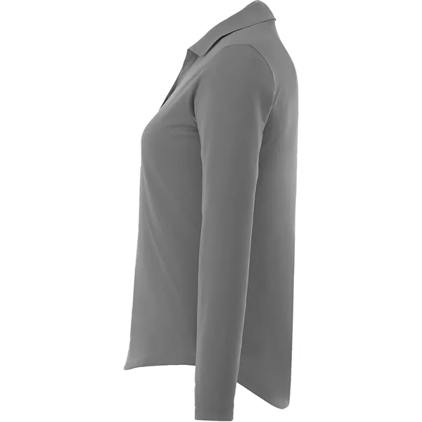 Women's Mori Long Sleeve Polo - Women's Mori Long Sleeve Polo - Image 7 of 36