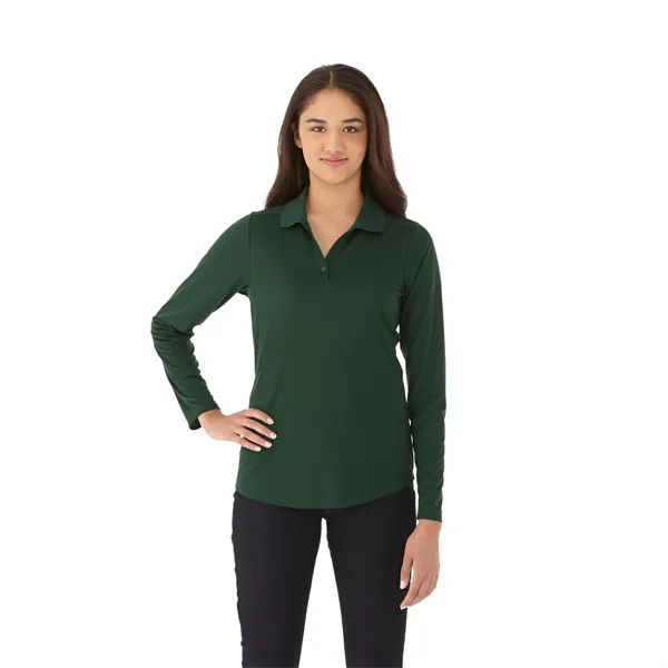 Women's Mori Long Sleeve Polo - Women's Mori Long Sleeve Polo - Image 8 of 36