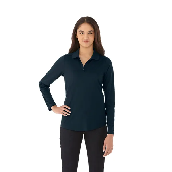Women's Mori Long Sleeve Polo - Women's Mori Long Sleeve Polo - Image 13 of 36