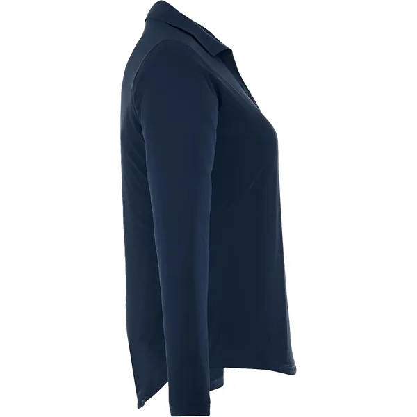 Women's Mori Long Sleeve Polo - Women's Mori Long Sleeve Polo - Image 16 of 36